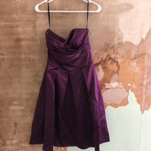 After Six Strapless Cocktail Dress